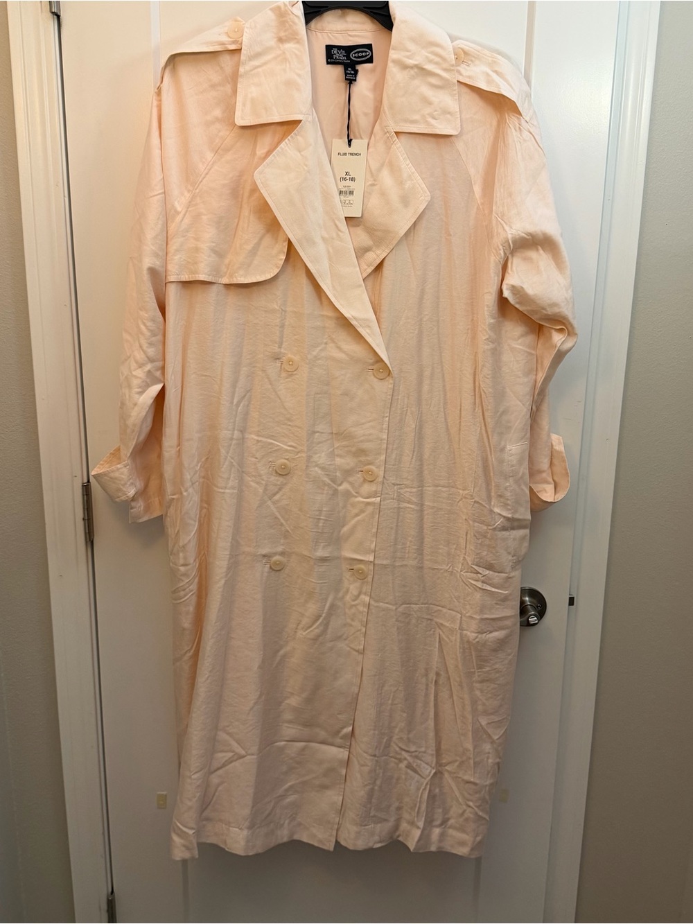 Scoop Women’s trench coat various Sizes - NWT!